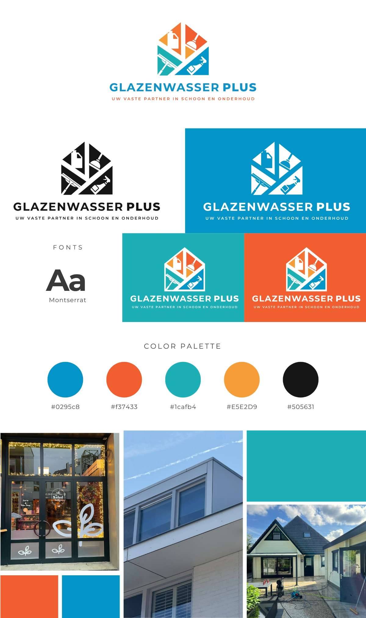 brandbook – Glazenwasser Plus