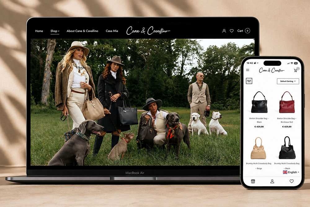 webshop cane & Cavallino